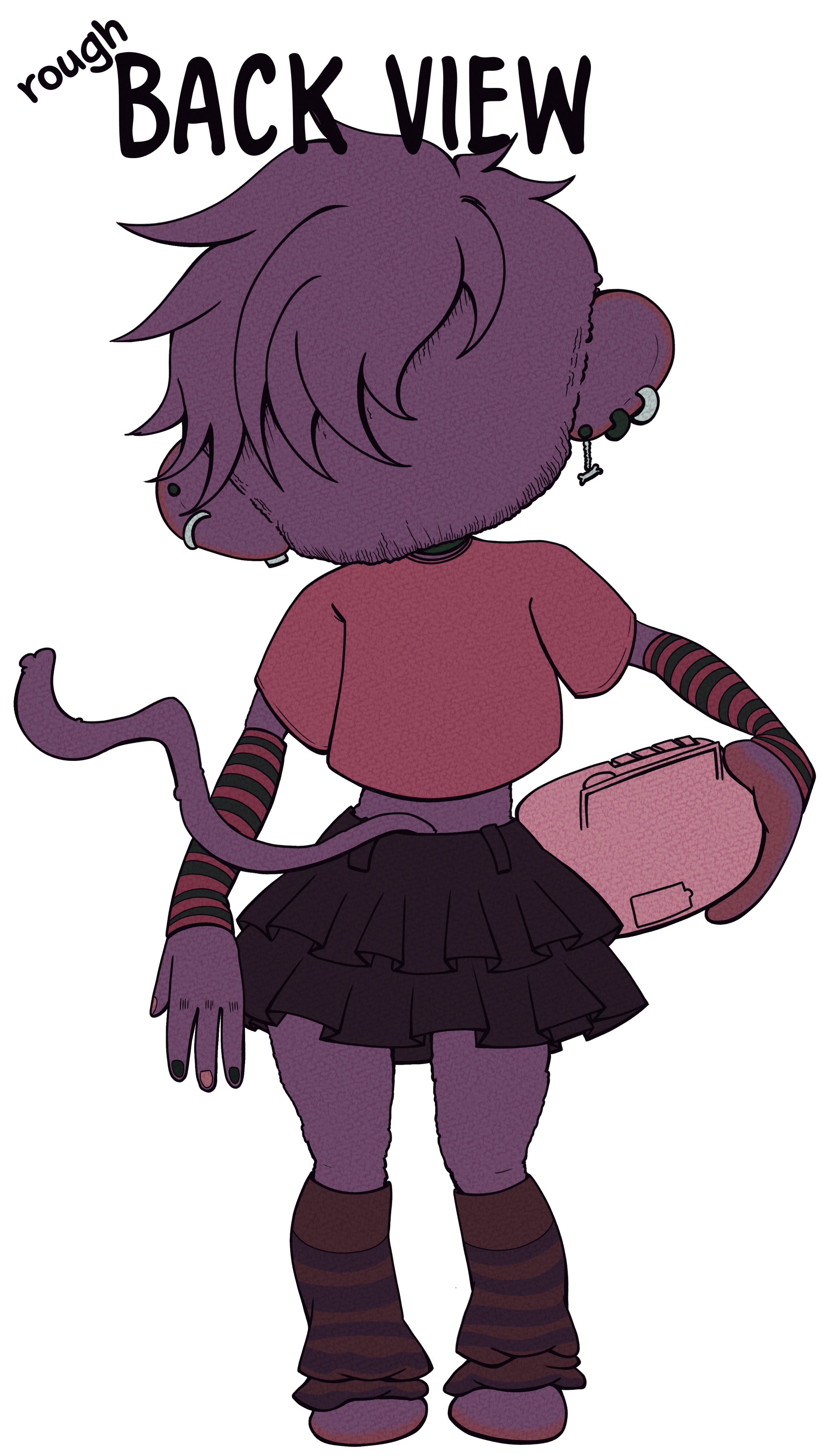 Back of illustration